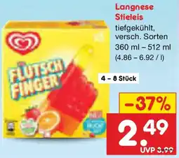 Netto Marken-Discount Langnese Stieleis Angebot