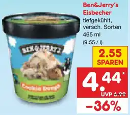 Netto Marken-Discount Ben&Jerry's Eisbecher Angebot