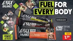 Netto Marken-Discount MAX BALANCE Proteinriegel Angebot