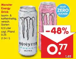 Netto Marken-Discount Monster Energy Drink Angebot