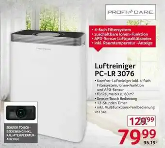 Selgros Luftreiniger PC-LR 3076 Angebot