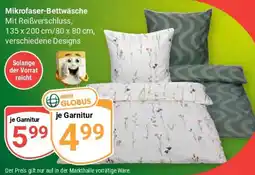 Globus Mikrofaser-Bettwäsche Angebot