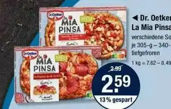 V Markt Dr Oetker La Mia Pinsa Angebot