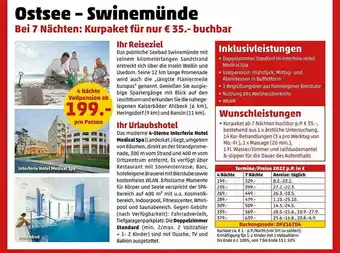 Penny Reisen Ostsee - Swinemünde Angebot