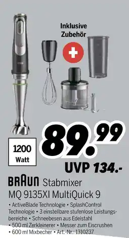 MEDIMAX Braun stabmixer Angebot