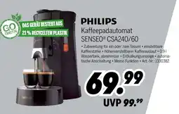 MEDIMAX Philips kaffeepadautomat senseo csa240/60 Angebot