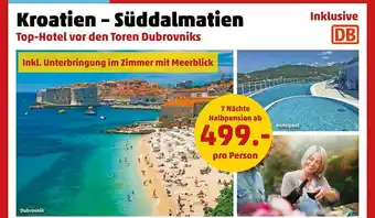 Penny Reisen Kroatien - Süddalmatien Angebot