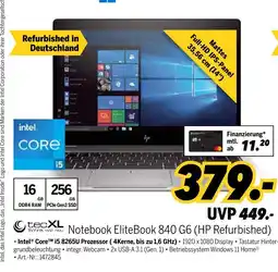 MEDIMAX Hp notebook elitebook 840 g6 (hp refurbished) Angebot