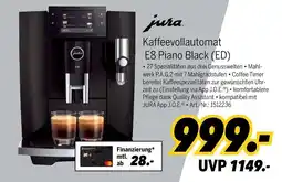 MEDIMAX Jura kaffeevollautomat e8 piano black (ed) Angebot