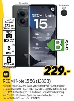 MEDIMAX Xiaomi redmi note 15 5g Angebot