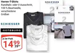 Globus Schiesser Herren T-Shirts Angebot