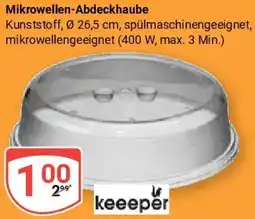 Globus Keeeper Mikrowellen-Abdeckhaube Angebot