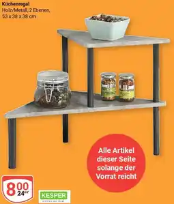 Globus Kesper Küchenregal Angebot