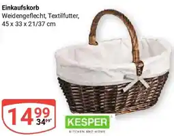 Globus Kesper Einkaufskorb Angebot