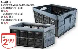 Globus Klappbox Angebot
