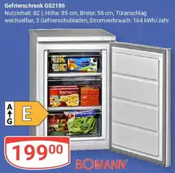 Globus Bomann Gefrierschrank GS2186 Angebot