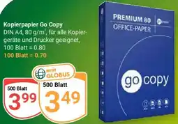 Globus Kopierpapier Go Copy Angebot
