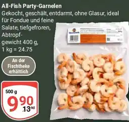 Globus All-Fish Party-Garnelen Angebot