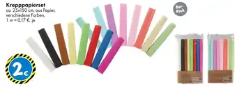 TEDi Krepppapierset Angebot