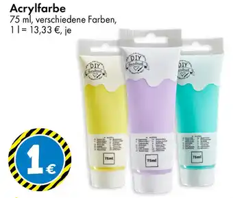 TEDi Acrylfarbe Angebot