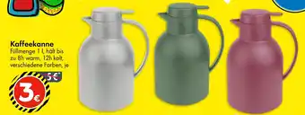 TEDi Kaffeekanne Angebot