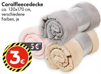 TEDi Coralfleecedecke Angebot