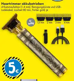 TEDi Haartrimmer akkubetrieben Angebot