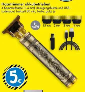 TEDi Haartrimmer akkubetrieben Angebot