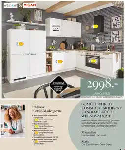 Zurbrüggen Moderne landhausküche welnova home Angebot