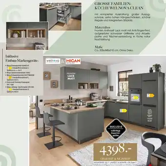 Küche welnova clean