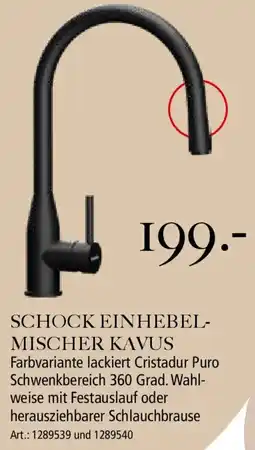 Zurbrüggen Schock einhebelmischer kavus Angebot