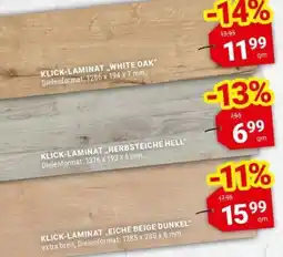 TTL Klick-Laminat „White Oak“ Angebot