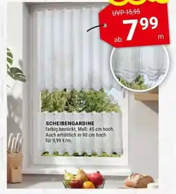TTL SCHEIBENGARDINE Angebot