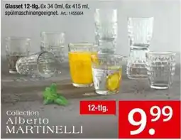 Zurbrüggen Glasset 12-tlg. Collection Alberto MARTINELLI Angebot