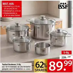 Zurbrüggen BSF Topfset Bordeaux Angebot