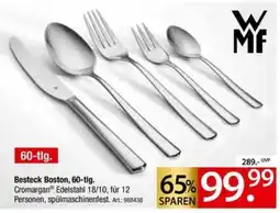 Zurbrüggen WMF Besteck Boston, 60-tlg. Angebot