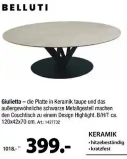 Zurbrüggen Belluti Couchtisch Angebot