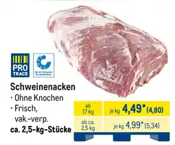 METRO Schweinenacken Angebot