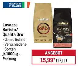 METRO Lavazza Barista/Qualita Oro Angebot