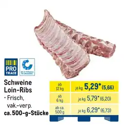 METRO Schweine Loin-Ribs Angebot