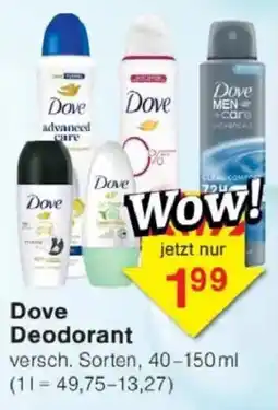 Jawoll Dove Deodorant Angebot