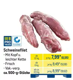 METRO Schweinefilet Angebot