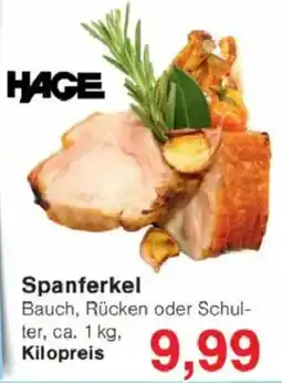 Jawoll HAGE Spanferkel Angebot
