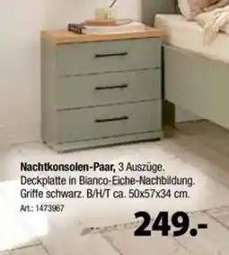 Zurbrüggen Nachtkonsolen-Paar Angebot