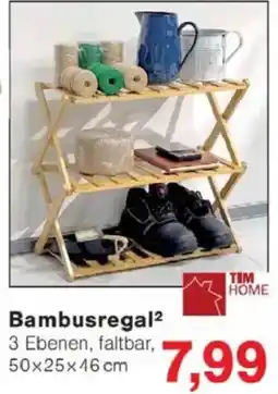Jawoll Bambusregal² TIM HOME Angebot