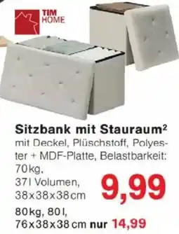 Jawoll Sitzbank mit Stauraum² Angebot