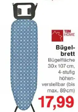 Jawoll TIM HOME Bügelbrett Angebot