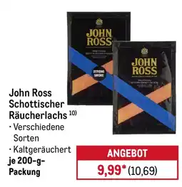 METRO John Ross Schottischer Räucherlachs Angebot