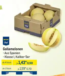 METRO Galiamelonen METRO Chef Angebot