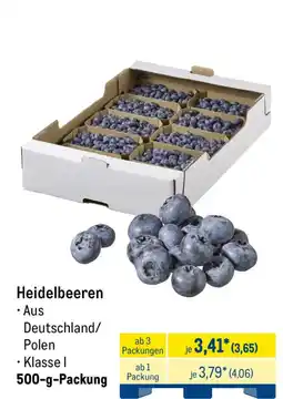 METRO Heidelbeeren Angebot